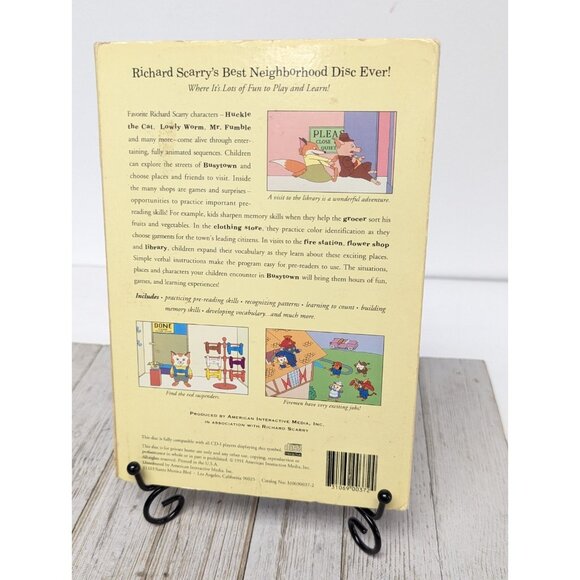 Richard Scarry's Best Neighborhood Interactive Compact Disc Phillips CD-i - Picture 2 of 6